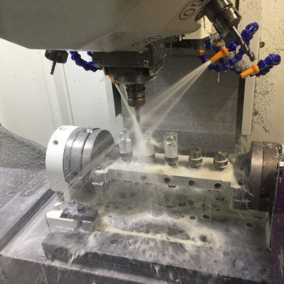 Opzioni materiali di alluminio di giro di macinazione lavoranti su misura 6061-T6 delle parti di CNC ampie