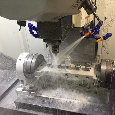 Finitura superficia Silkscreening di Beadblasting delle parti di alluminio su ordinazione di CNC di alta precisione