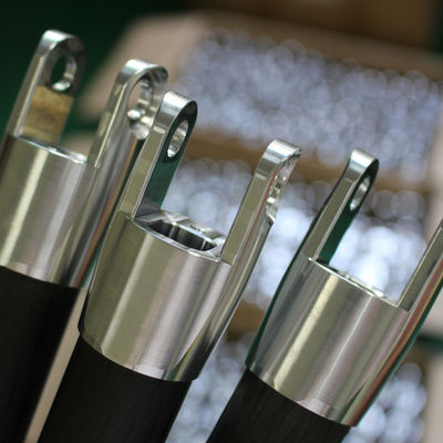Parti meccaniche di precisione di alluminio rapida di CNC che sbavano finitura superficia di Beadblasting
