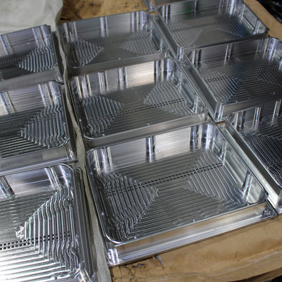 Tolleranza di macinazione di alluminio d'anodizzazione di alta precisione 0.01mm delle parti di CNC della natura