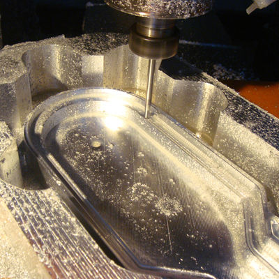 Componenti su ordinazione di CNC di precisione, materiale di alluminio della lega di alluminio del prototipo di CNC 6061