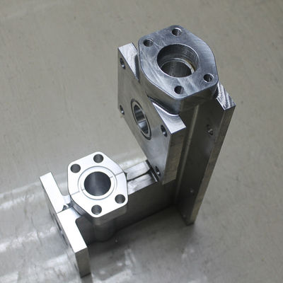 Il modello di alluminio su misura di CNC si separa la finitura superficia d'insabbiamento di sbavatura