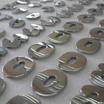 Finitura di superficie di placcatura di Chrome di lucentezza di modello rapido di CNC di alta precisione alta