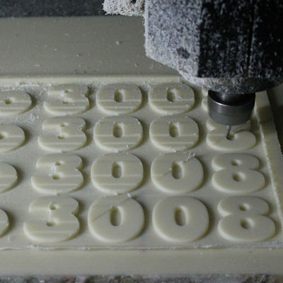 Materiale di plastica su misura dell'ABS di CNC di alta precisione rapida di modello