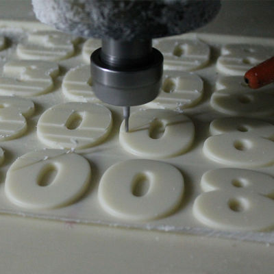 Rifinitura di superficie di plastica lavorante di placcatura di Chrome delle parti dell'ABS di CNC di modello di plastica rapido dell'OEM