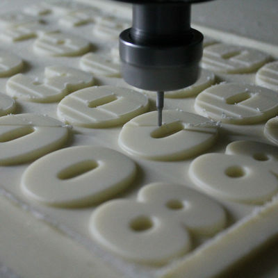 Finitura di superficie di placcatura di Chrome di lucentezza di modello rapido di CNC di alta precisione alta