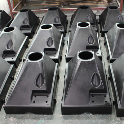 Parti industriali di recinzione di RIM Reaction Injection Molding Plastic che sbavano finitura superficia
