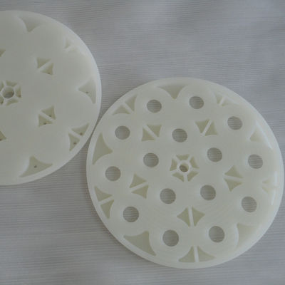 Parti di plastica meccaniche su misura di CNC pp che insabbiano sabbiando finitura superficia