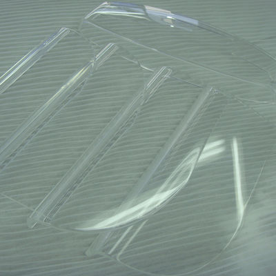 La chiara alta precisione acrilica macinata si separa lo specchio che lucida la tolleranza di 0.01mm